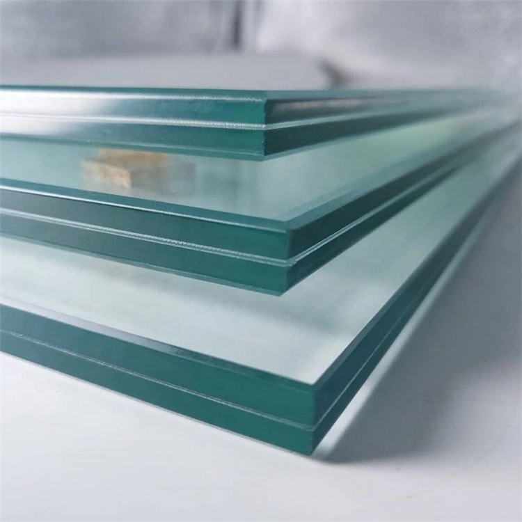 6MM 1.52PVB 6MM Clear Laminated Glass Tempered Window Glass Clear Float Glass