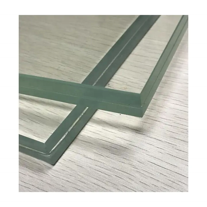 China Suppliers Safety 33.2 44.2 55.2 Clear Laminated Float Glass For Roof