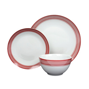 Ceramic porcelain set dinnerware crockery dinner sets for new brand