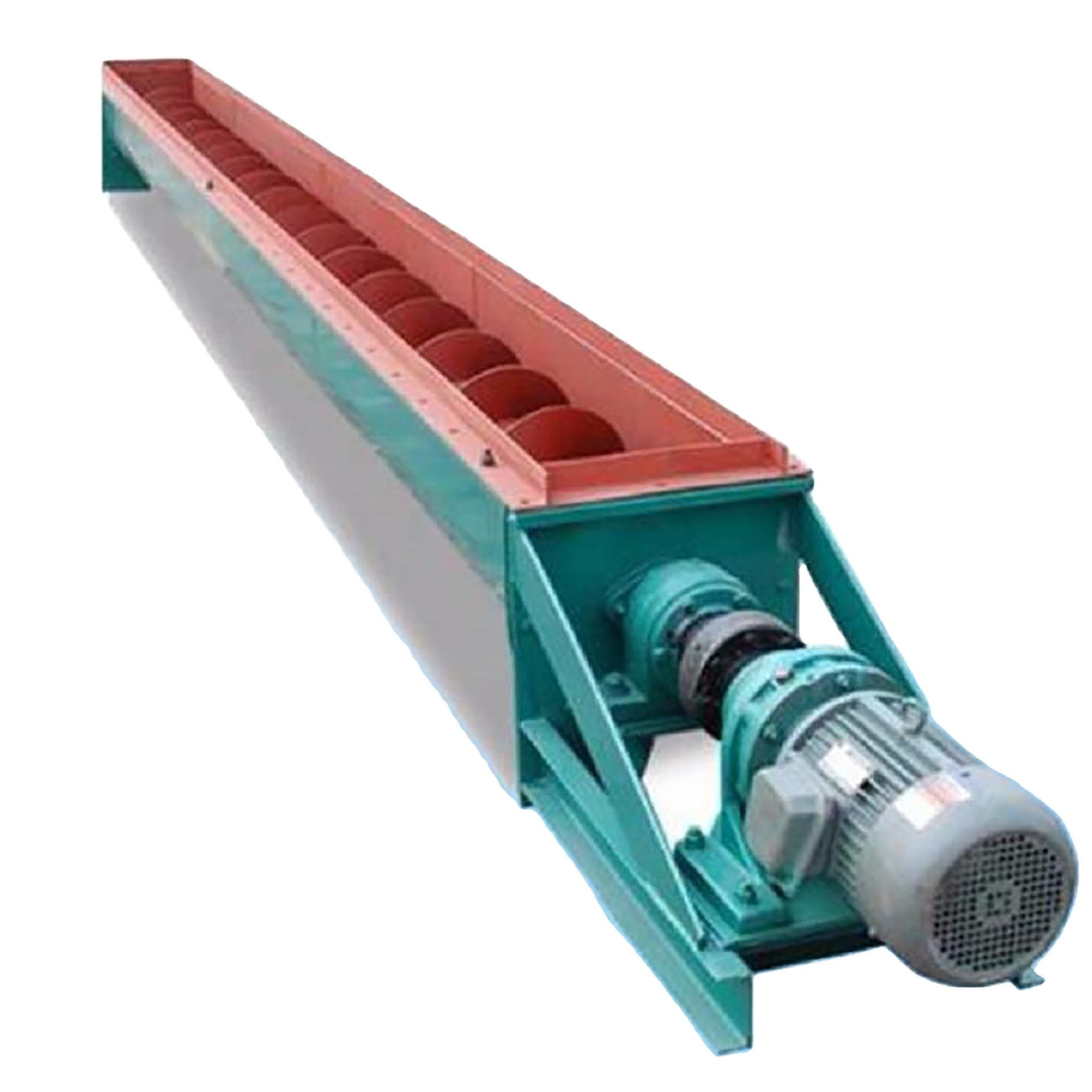 vertical Concrete auger shaftless cement feeder grain food paddy rice sand suction gear motor machine flexible screw conveyor