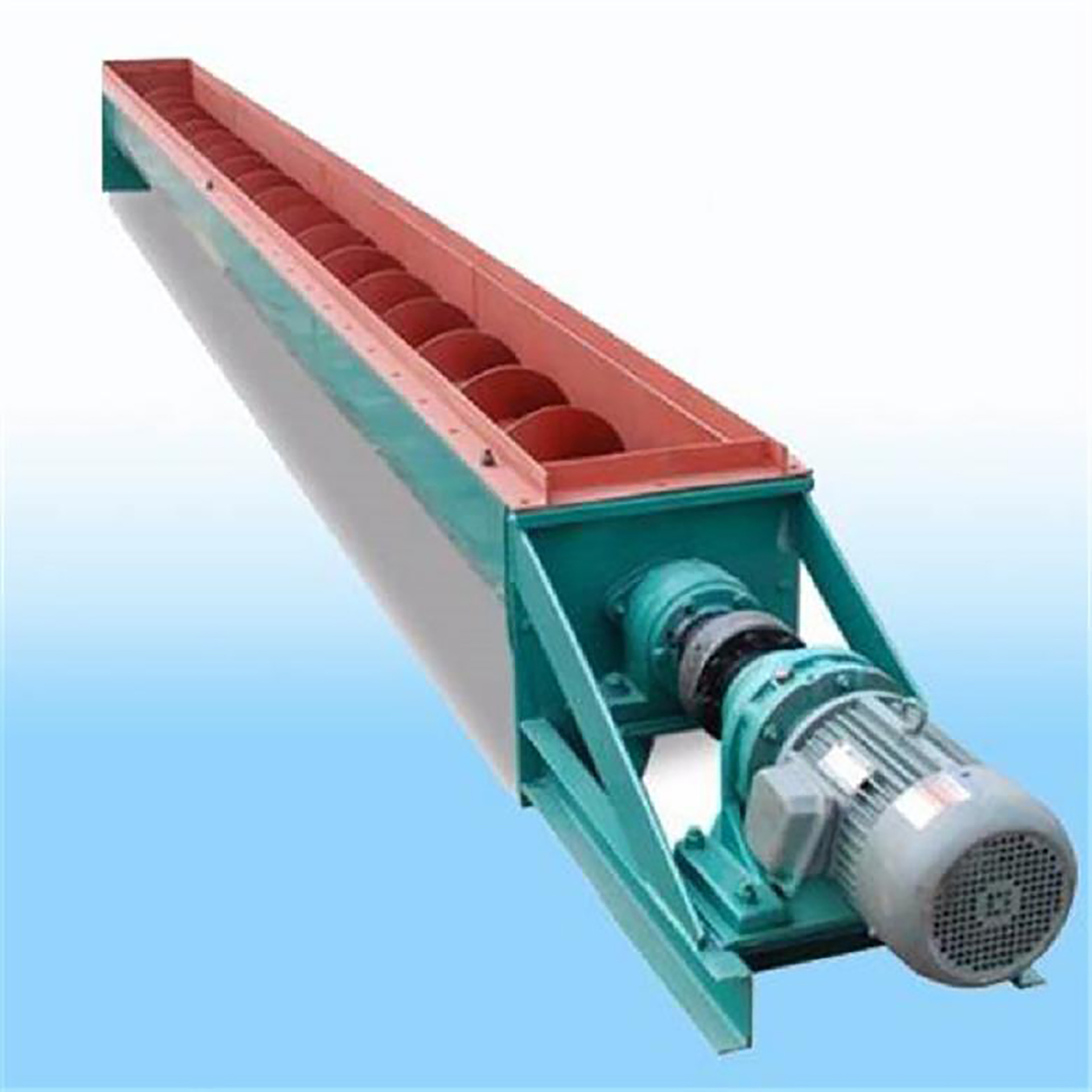 vertical Concrete auger shaftless cement feeder grain food paddy rice sand suction gear motor machine flexible screw conveyor