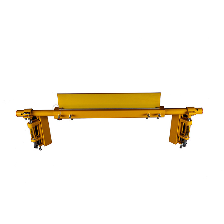 Mining industry polyurethane belt conveyor return scraper for tail pulley cleaning