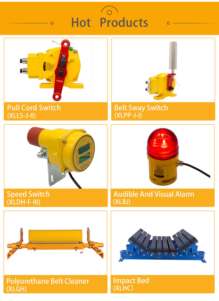 conveyor belt zero speed switch detector