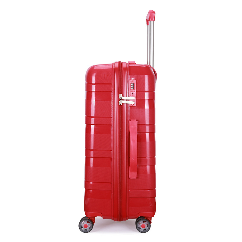 Classic PP Luggage Suitcase Set Unisex Spinner Trolley Bags for Trips