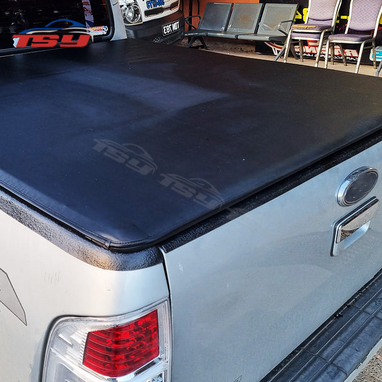 PVC Material Premium Strong Lock With Logo Soft Roll up TONNEAU COVER