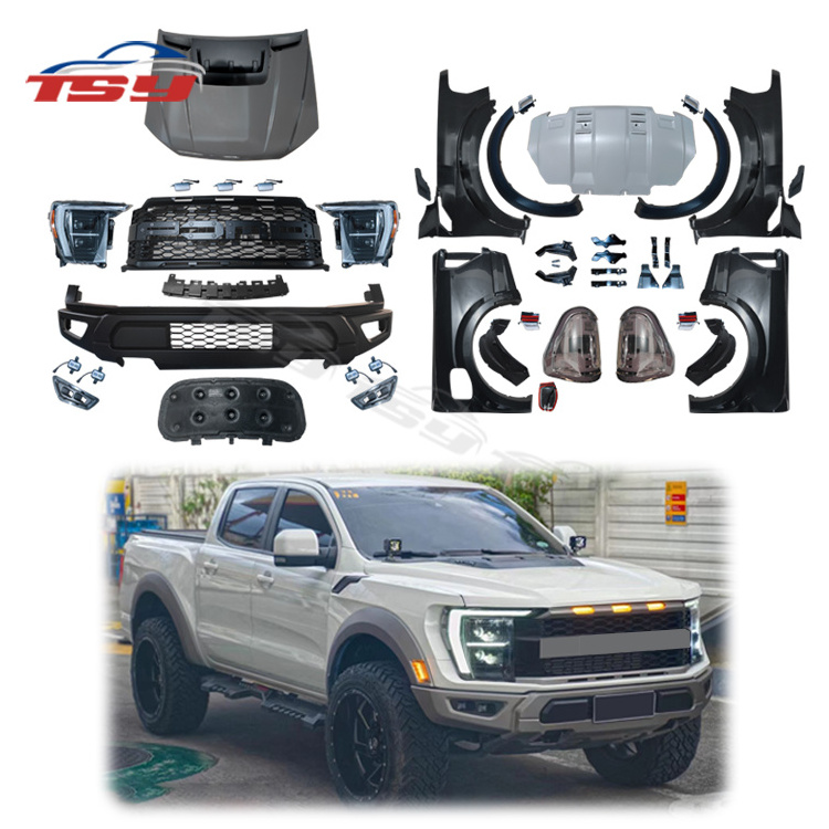 TSY Latest Hot Sale Car Accessories Body Kit For Ranger Upgrade to F150 2023