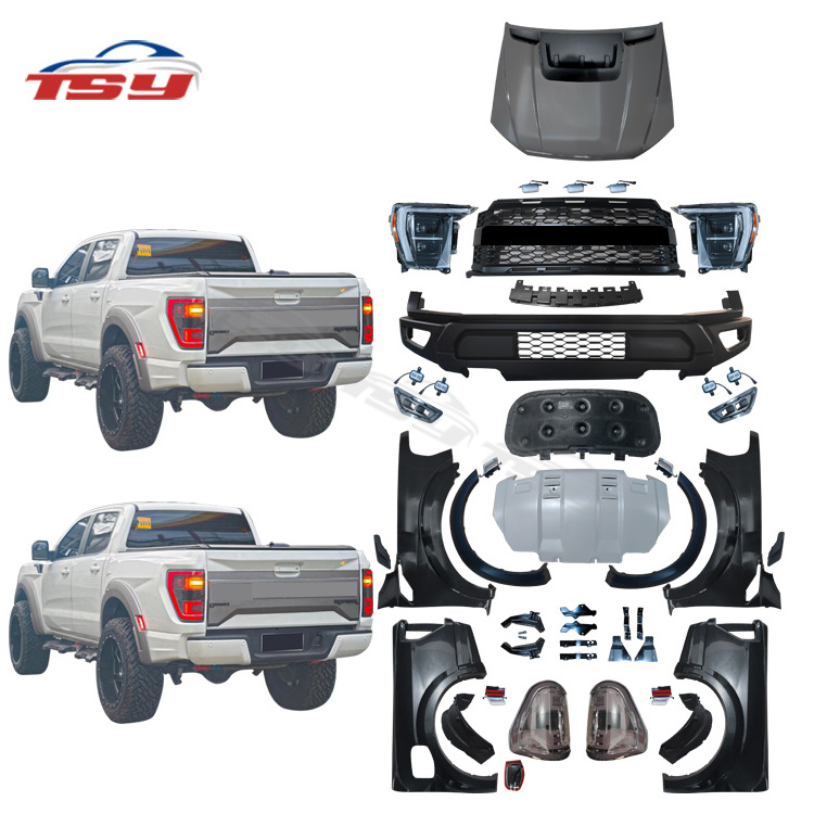 TSY Latest Hot Sale Car Accessories Body Kit For Ranger Upgrade to F150 2023