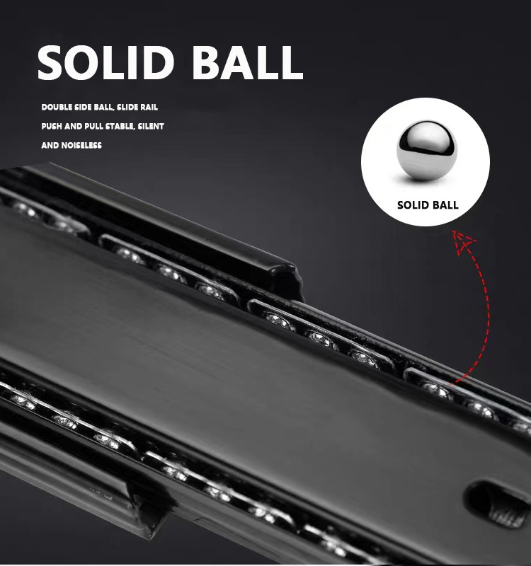 heavy duty locking drawer slides full extension drawer slide ball bearing