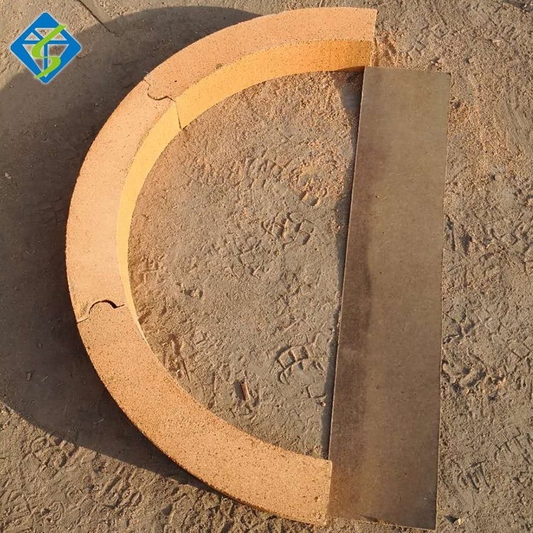 Competitive price curved fire clay brick for refractory industry