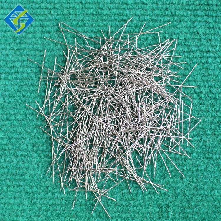 Chinese Manufacturers Stainless Steel Fiber Stainless Copper-plated Micro Steel Fibers for Concrete and Castable SS310