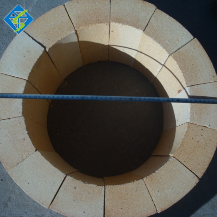 Competitive price curved fire clay brick for refractory industry