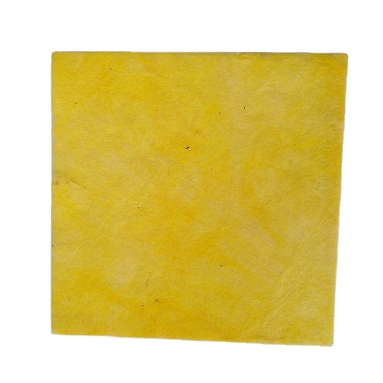 48kg/m3 fireproof heat thermal material aluminum foil faced glasswool board for insulation