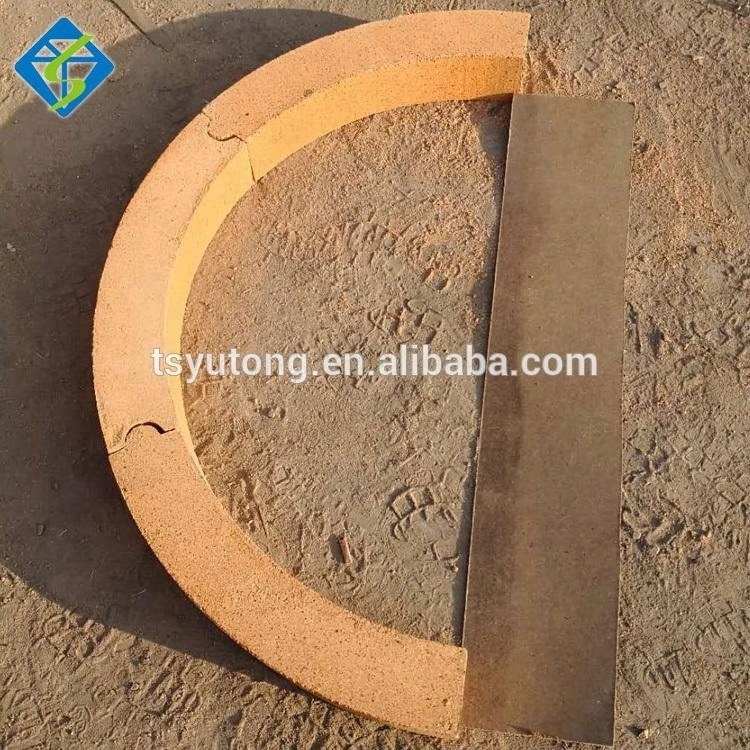 curved fire clay brick for refractory industry furnace