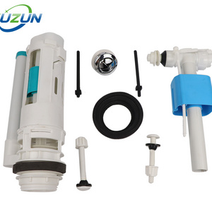 Good quality toilet tank mechanism flush valves sets with fill valve and flush valve