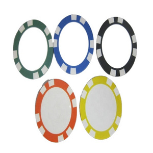 Yexin plastic abs round token new board game chips Best Seller pro series 11.5 gram poker chips