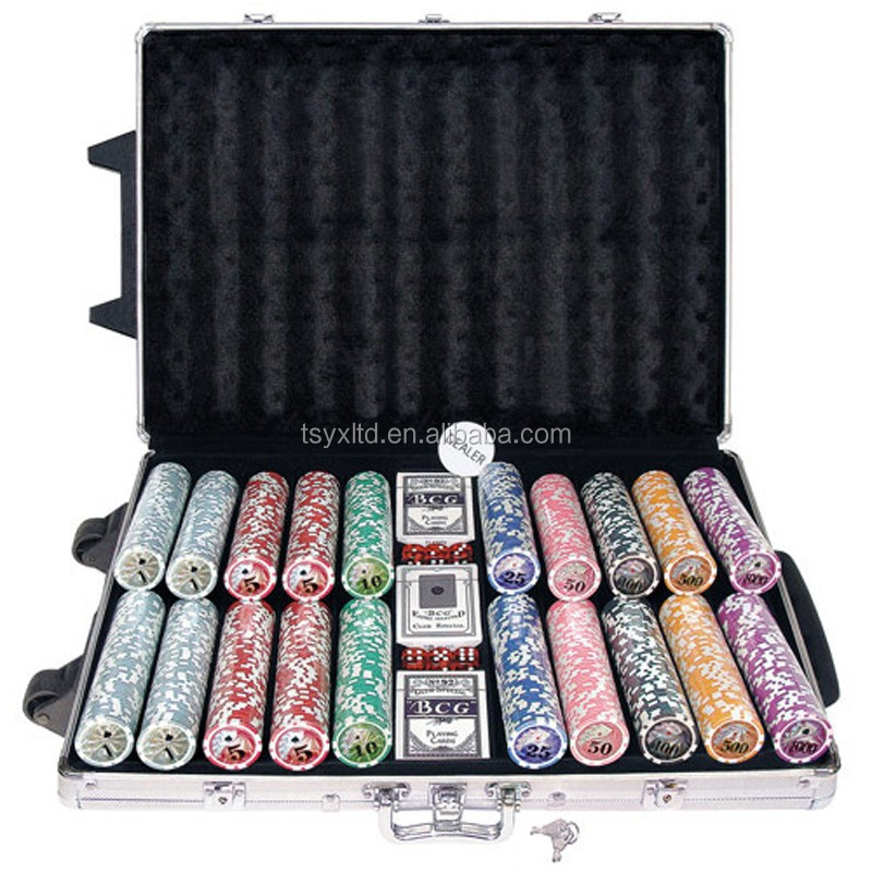 Manufacture suited printed las vegas chips poker chip set supplier game abs ceramic custom board game poker chips