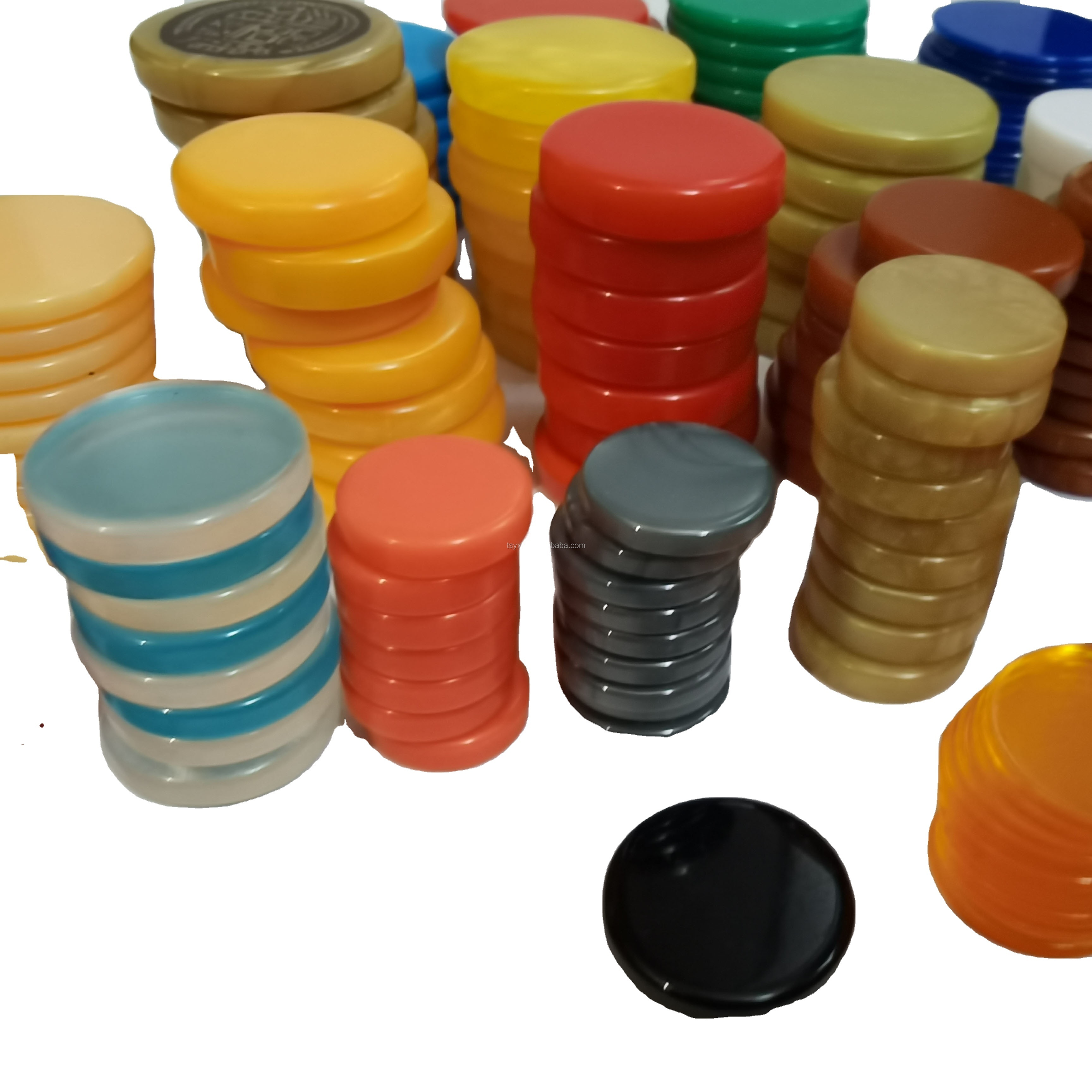 high quality ps plastic chips accessories chip game plastic chip piece