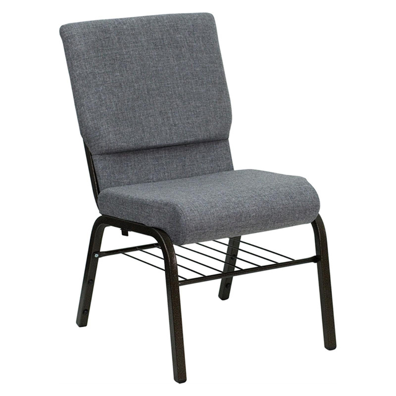 Hot Selling Stackable Durable Iron Chairs For Church Sillas Para Iglesia Sedie Per Chiesa Metal Church Chairs