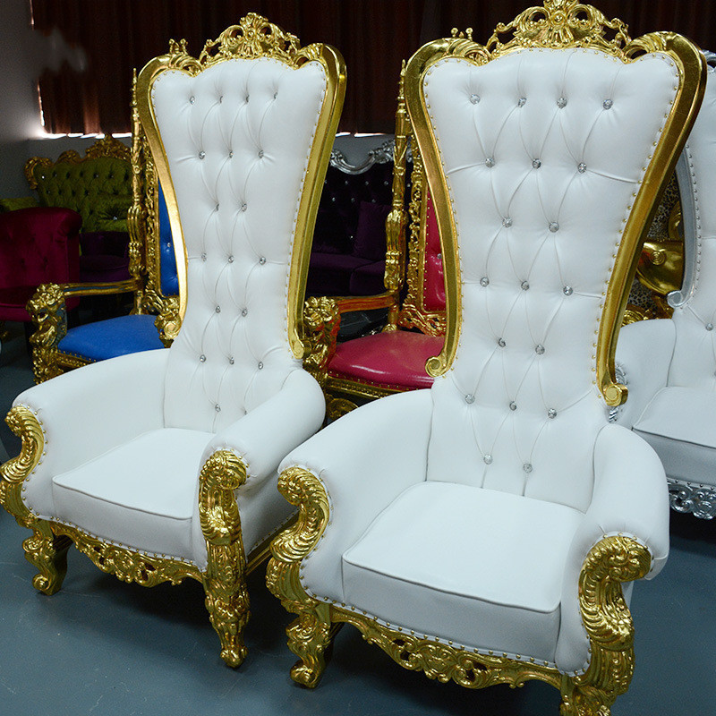 High Quality Royal Wedding Events King Throne Chair for Sale