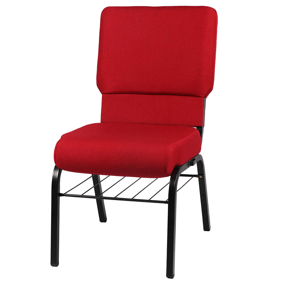 Wholesale Cheap Stackable  Metal Interlocking Padded Church Chair