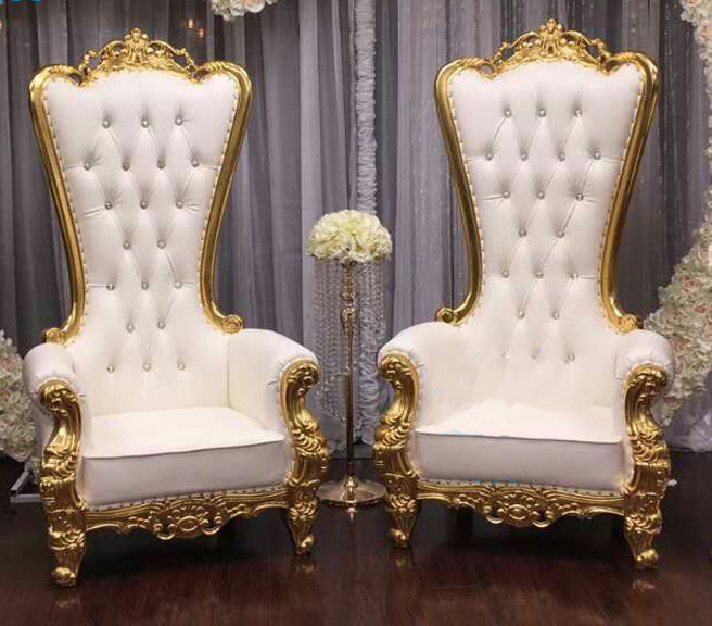 High Quality Royal Wedding Events King Throne Chair for Sale