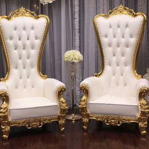 High Quality Royal Wedding Events King Throne Chair for Sale