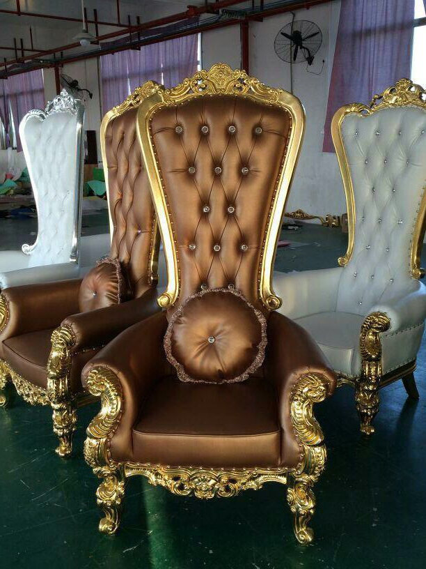 High Quality Royal Wedding Events King Throne Chair for Sale