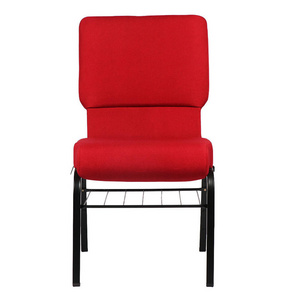 Wholesale Cheap Stackable  Metal Interlocking Padded Church Chair