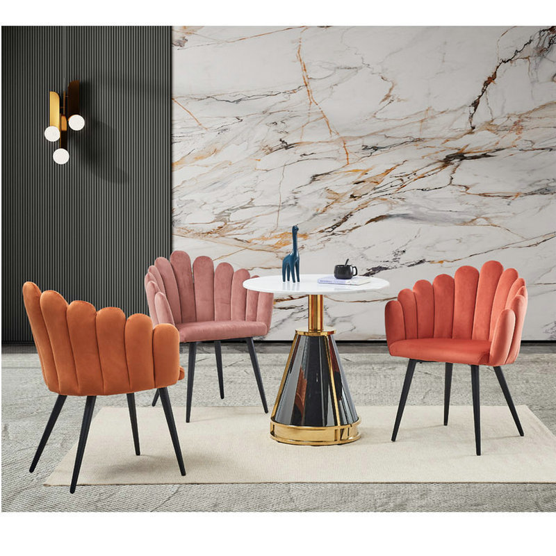 Wholesale Upholstered Dinning Chairs Indoor Home Furniture Restaurant Velvet Modern Dining Chair