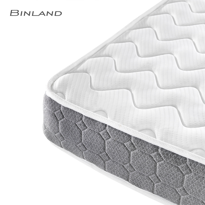 Fireproof Hybrid  king queen twin double size waterproof mattress cover protector bonnel spring gel memory foam mattresses