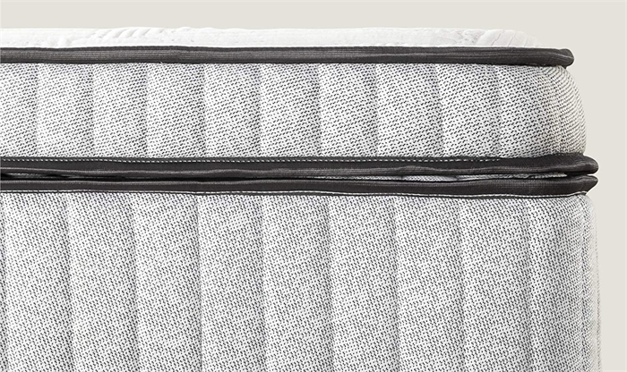 Grey Mattress Queen King Size Latex Gel High Density Memory Foam Mattress Rolled Up Packing Pocket Coil Mattress