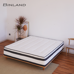 10 years warranty High Quality Bonnel/Pocket Spring Hybrid Gel Memory Foam Mattress  Natural Latex Orthopedic Foam Mattress