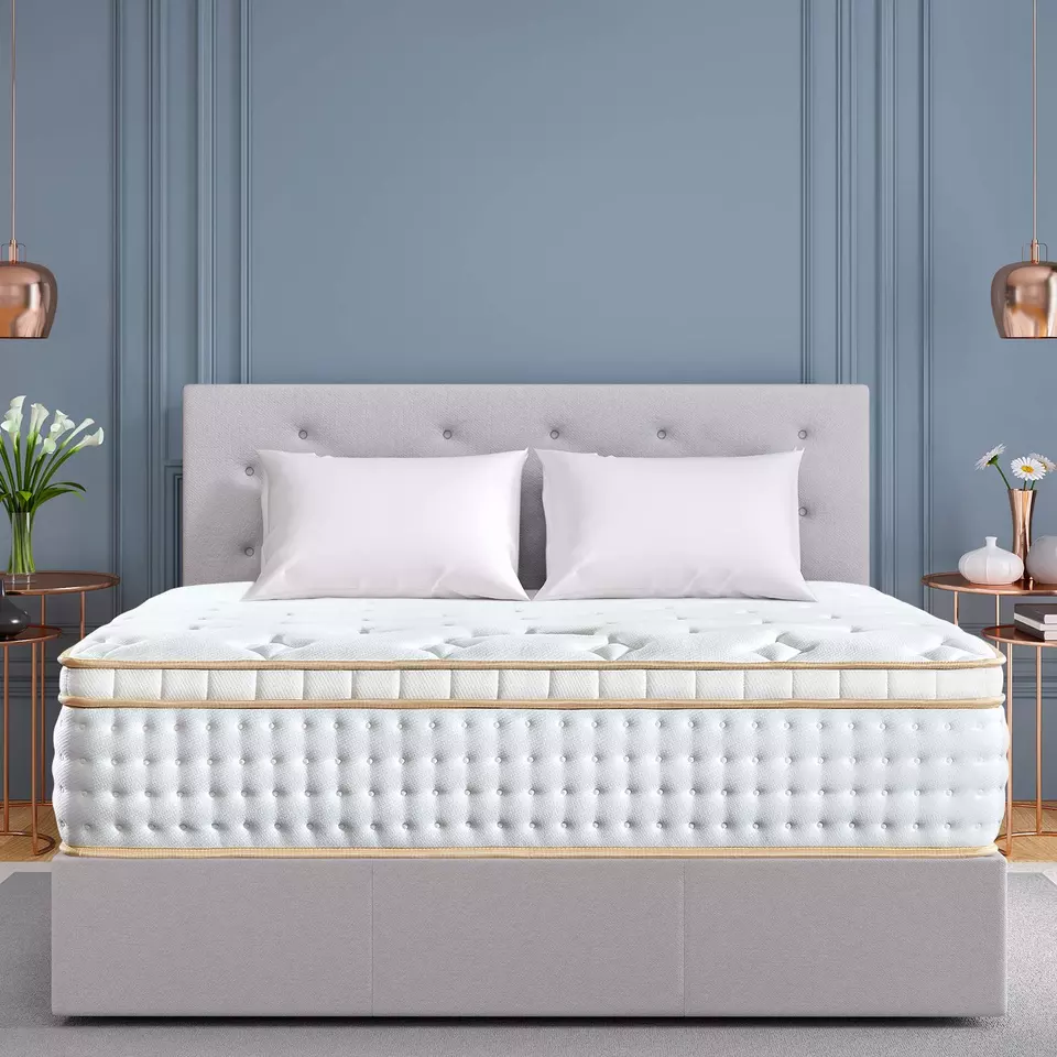 High quality comfort hospital sleep foam independent pocket spring boxed mattress on sale