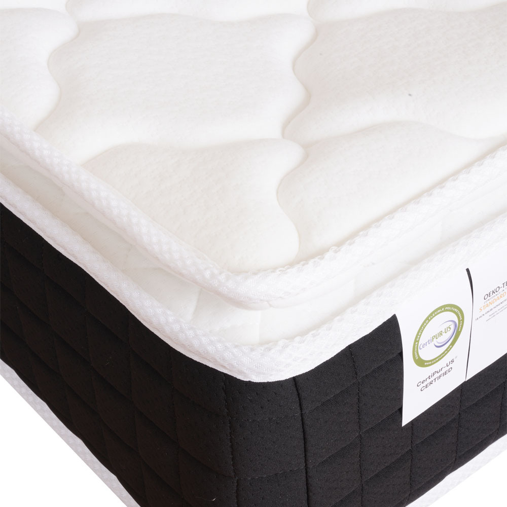 High Quality Hotel Pillow Top Mattress Factory 5 Star Hotel Full Twin King Size Mattress Queen Comfort Bed Mattress Roll In Box