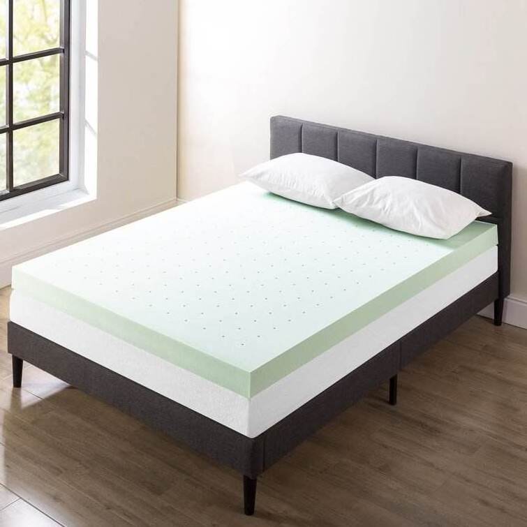 Topper Visco Foam Wholesale Price Queen Size Single Size Hotel Sale Memory Foam Mattress Topper Egg Crate Mattress