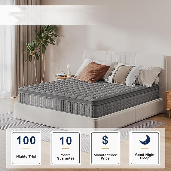 good mattresses for sale in the box memory foam mattress latex spring king queen size mattress topper