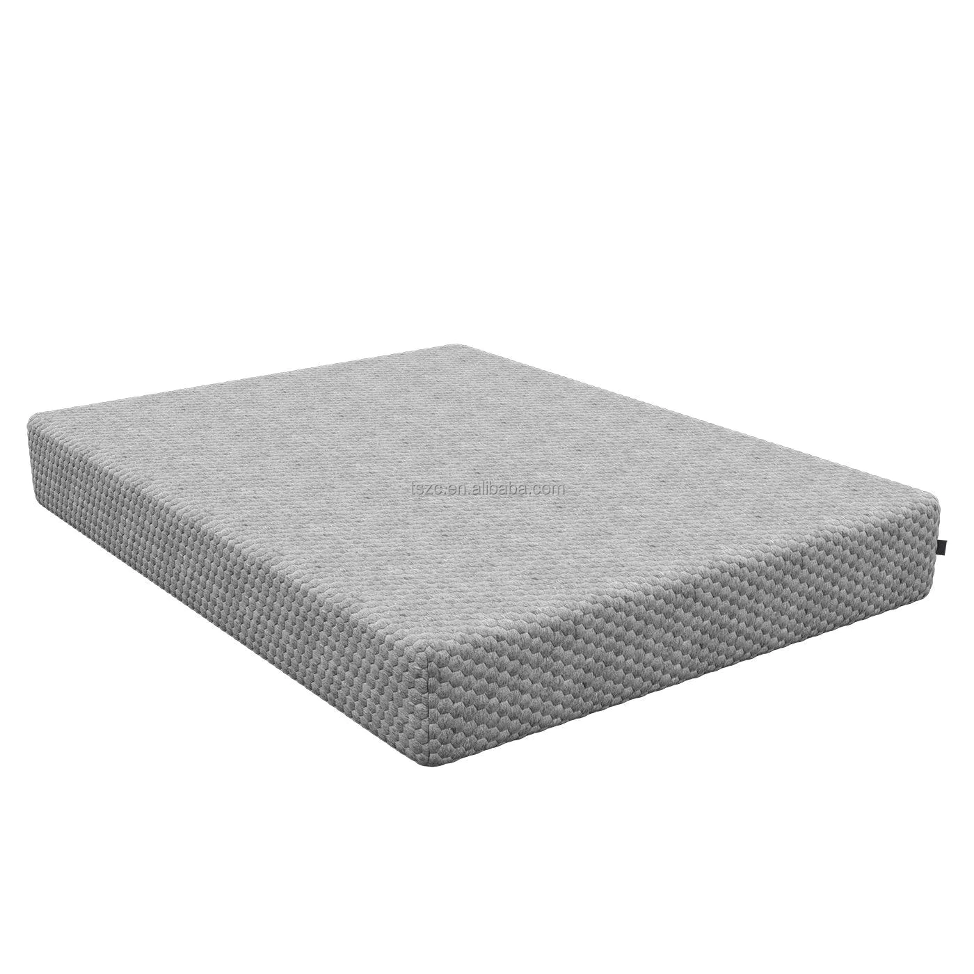 12 inch luxury queen size visco gel memory foam mattress latex foam sleep well foam mattress roll in a box colchon