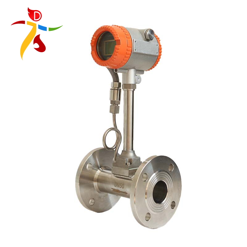 New Arrival Wholesale Liquid Flowmeter Water Mass Flowmeter Portable Gas Vortex Flow Meter steam measure