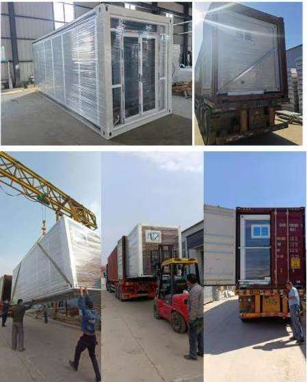 Fast delivery factory direct steel stainless steel has insulation a-frame beach house prefabricated homes house