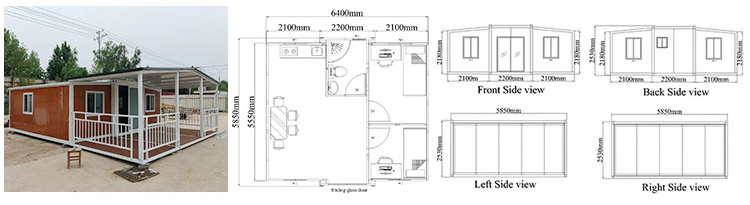 whole customization mobile homes outdoor storage shed prefab houses prefab villa house 5 bedroom modern modular home