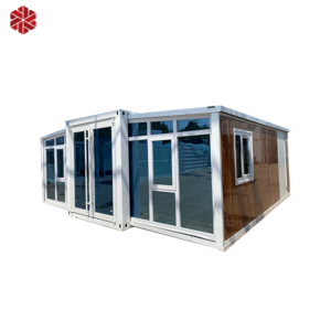 Modular 20 30 40 ft tiny hut portable fold out luxury prefab china foldable homes folding container houses