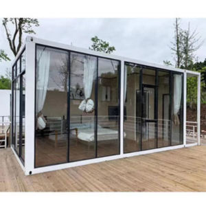 Fast assembly China Prefab Flat Pack Container Prefab House  Home Office Hotel Prefabricated FlatPack Container House Home