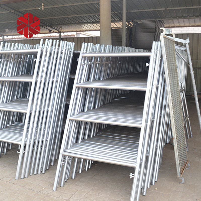 Suitable for marine environment Building Frame Scaffolding Mason Walked Steel H Frame Scaffolding Construction