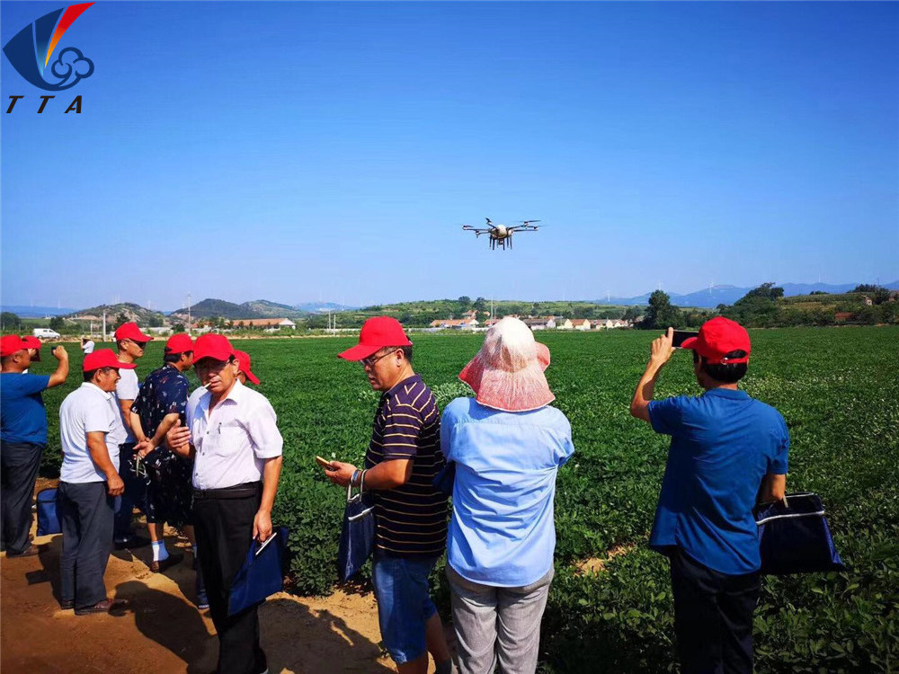 TTA M6E ultralight UAV agriculture spraying drone with mission planning autopilot