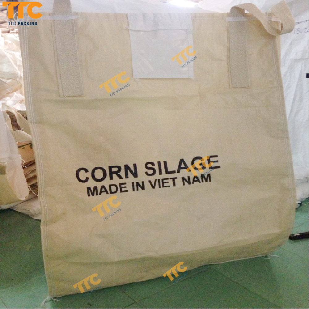 Vietnam New High Quality 1 ton customize logo bulk bag Best FIBC pp jumbo big bag 1000kg 1500kgew