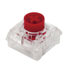 TTC low profile hybrid red keyboard switch which can compatible with conventional keycaps use on keyboard switch Factory