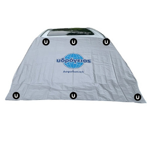 Custom Print Front Snow Window Screen Cover Car Magnetic Sunshade Winter Snow Removal Car Cover Waterproof