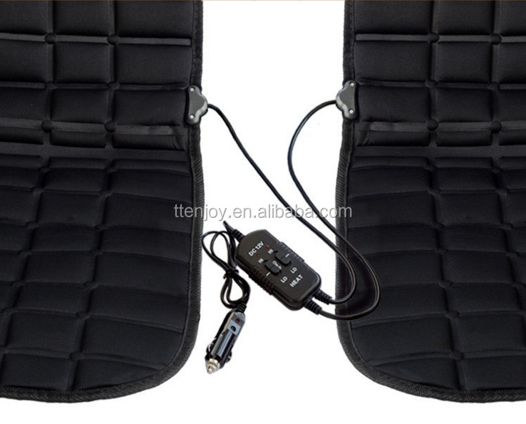 Car Seat Cushion Cover Heated Warmer Pad Hot Heat Heater Lumbar Winter Heated Seat Cover