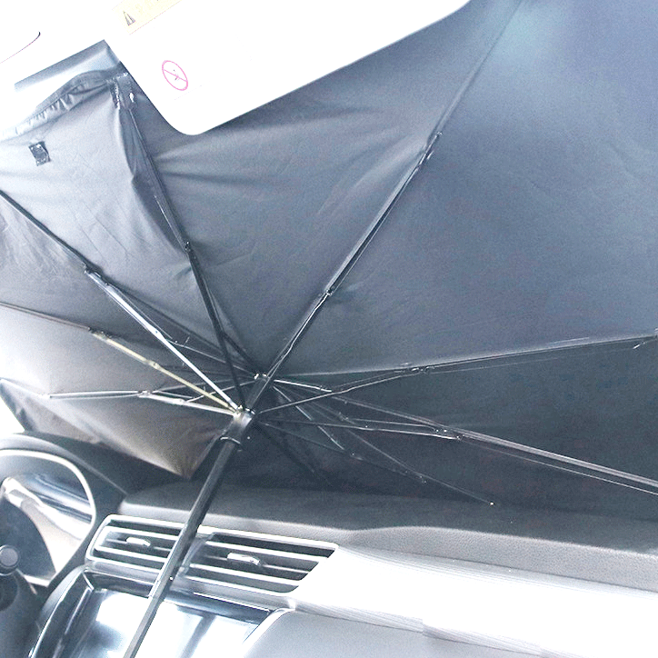 reflective block uv rays heat front window car windshield umbrella sun shade sunshade for tesla model 3 model y