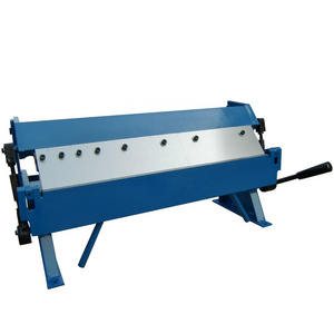 W1.0x915A TTMC Pan Box Brake Hand Folding Machines Metal Bending Box Brake 36 Inch Sheet Metal Bending Machine